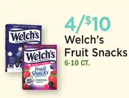 Heinen's Welch's Fruit Snacks offer