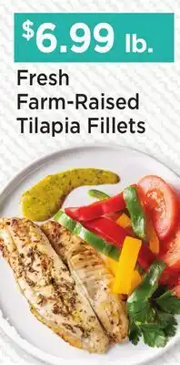 Heinen's Fresh Farm-Raised Tilapia Fillets offer