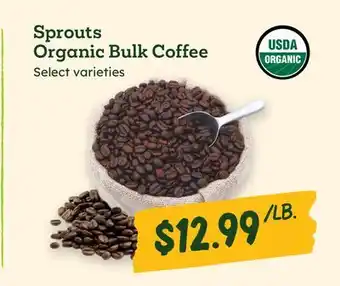 Sprouts Farmers Market Sprouts Organic Bulk Coffee offer
