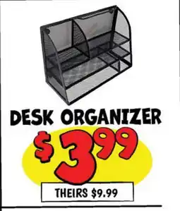 Ollie's DESK ORGANIZER offer