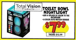Ollie's TOILET BOWL NIGHTLIGHT offer