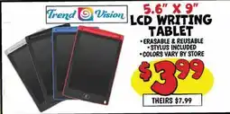 Ollie's LCD WRITING TABLET offer