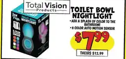 Ollie's Total Vision TOILET BOWL Products offer