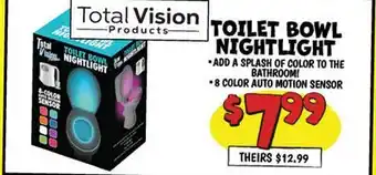 Ollie's Total Vision TOILET BOWL Products offer