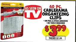 Ollie's CABLERAMA ORGANIZING CLIPS offer