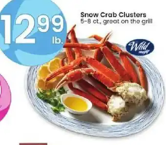 Albertsons Snow crab clusters offer