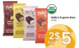 Albertsons Nelly's organic bars offer