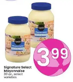 Albertsons Signature select mayonnaise offer