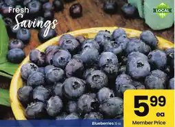 Albertsons Blueberries offer