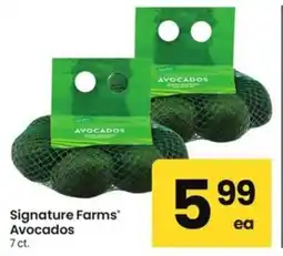 Albertsons Signature farms avocados offer