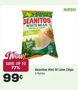 Grocery Outlet Hint Of Lime Chips offer