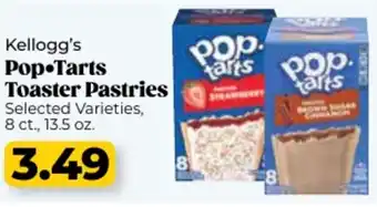 Roche Bros Kellogg's Pop-Tarts Toaster Pastries offer