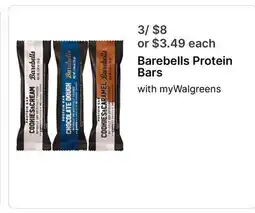 Walgreens Barebells Protein Bars offer