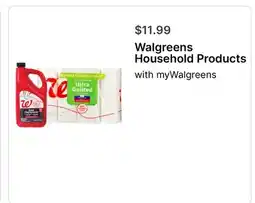 Walgreens Walgreens Household Products offer