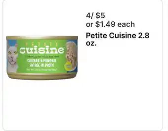 Walgreens Petite Cuisine offer