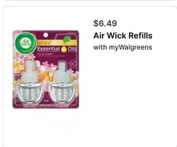 Walgreens Air Wick Refills offer