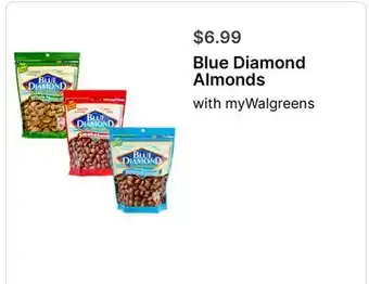 Walgreens Blue Diamond Almonds offer