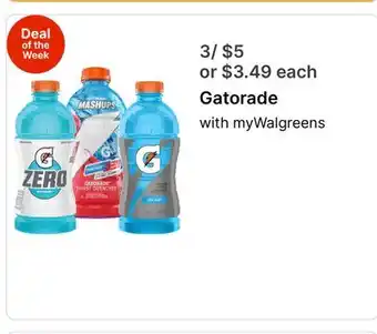 Walgreens Gatorade offer