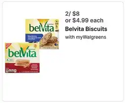 Walgreens Belvita Biscuits offer