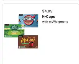 Walgreens K-Cups offer