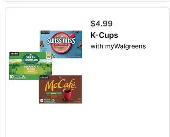 Walgreens K-Cups offer