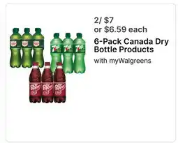 Walgreens 6-Pack Canada Dry Bottle Products offer