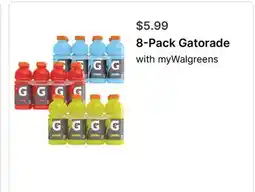 Walgreens 8-Pack Gatorade offer