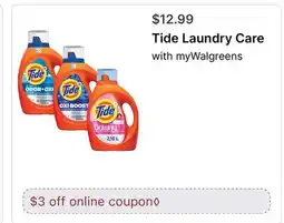 Walgreens Tide Laundry Care offer