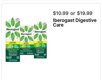 Walgreens Iberogast Digestive Care offer