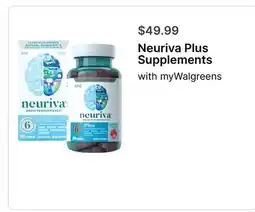 Walgreens Neuriva Plus Supplements offer