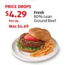 Aldi Fresh 80% Lean Ground Beef offer
