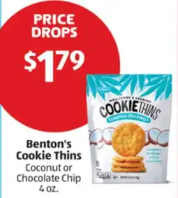 Aldi Benton's Cookie Thins offer