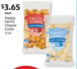 Aldi Happy Farms Cheese Curds offer