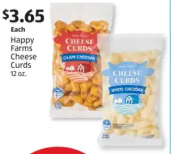 Aldi Happy Farms Cheese Curds offer