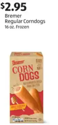 Aldi Bremer Regular Corndogs offer