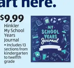 Aldi Hinkler My School Years Journal offer
