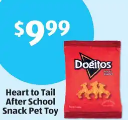 Aldi Heart to Tail After School Snack Pet Toy offer