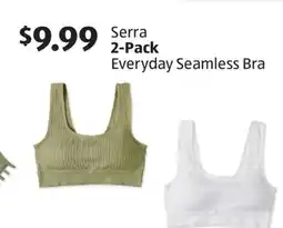 Aldi Serra 2-Pack Everyday Seamless Bra offer