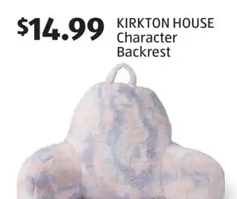 Aldi KIRKTON HOUSE Character Backrest offer