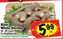 Superior Grocers Raw White Shrimp offer