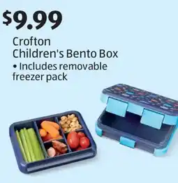 Aldi Crofton Children's Bento Box offer