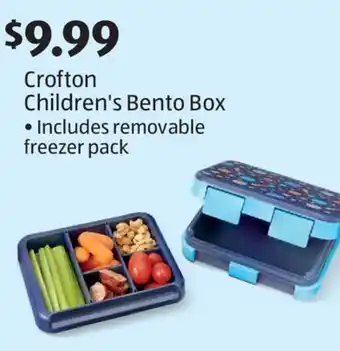 Aldi Crofton Children's Bento Box offer