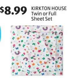 Aldi KIRKTON HOUSE Twin or Full Sheet Set offer