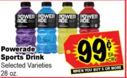 Superior Grocers Powerade Sports Drink offer