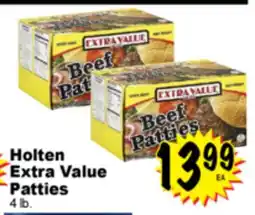 Superior Grocers Holten Extra Value Patties offer