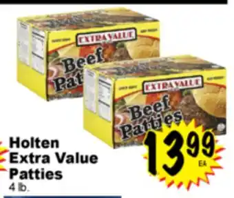 Superior Grocers Holten Extra Value Patties offer