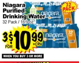 Superior Grocers Niagara Purified Purified Drinking Water offer