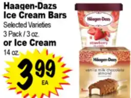 Superior Grocers Haagen-Dazs Ice Cream Bars or Ice Cream offer