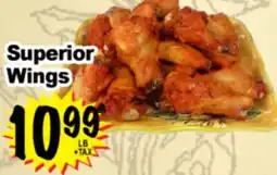 Superior Grocers Superior Wings offer