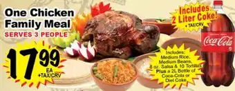 Superior Grocers One Chicken Family Meal offer